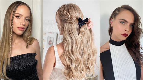 13 Trenzas con cabello suelto para verte como una modelo